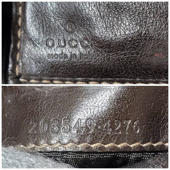 Authentic Gucci GG Supreme Coated Canvas and Leather French Flap Wallet - Picture 9 of 15